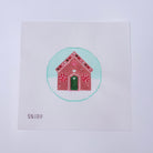 North Pole Gingerbread House Canvas - KC Needlepoint