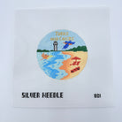 Turks & Caicos 4" Travel Round Needlepoint Canvas - KC Needlepoint
