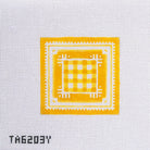 Monogram Square Canvas - KC Needlepoint