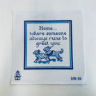 Home is Where... Double Doodle Canvas - KC Needlepoint