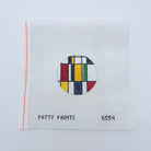 Mondrian Round Canvas - KC Needlepoint