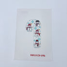 Snowmen Candy Cane Canvas - KC Needlepoint
