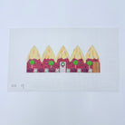 3D Plum Pudding Gingerbread Dome Canvas - KC Needlepoint