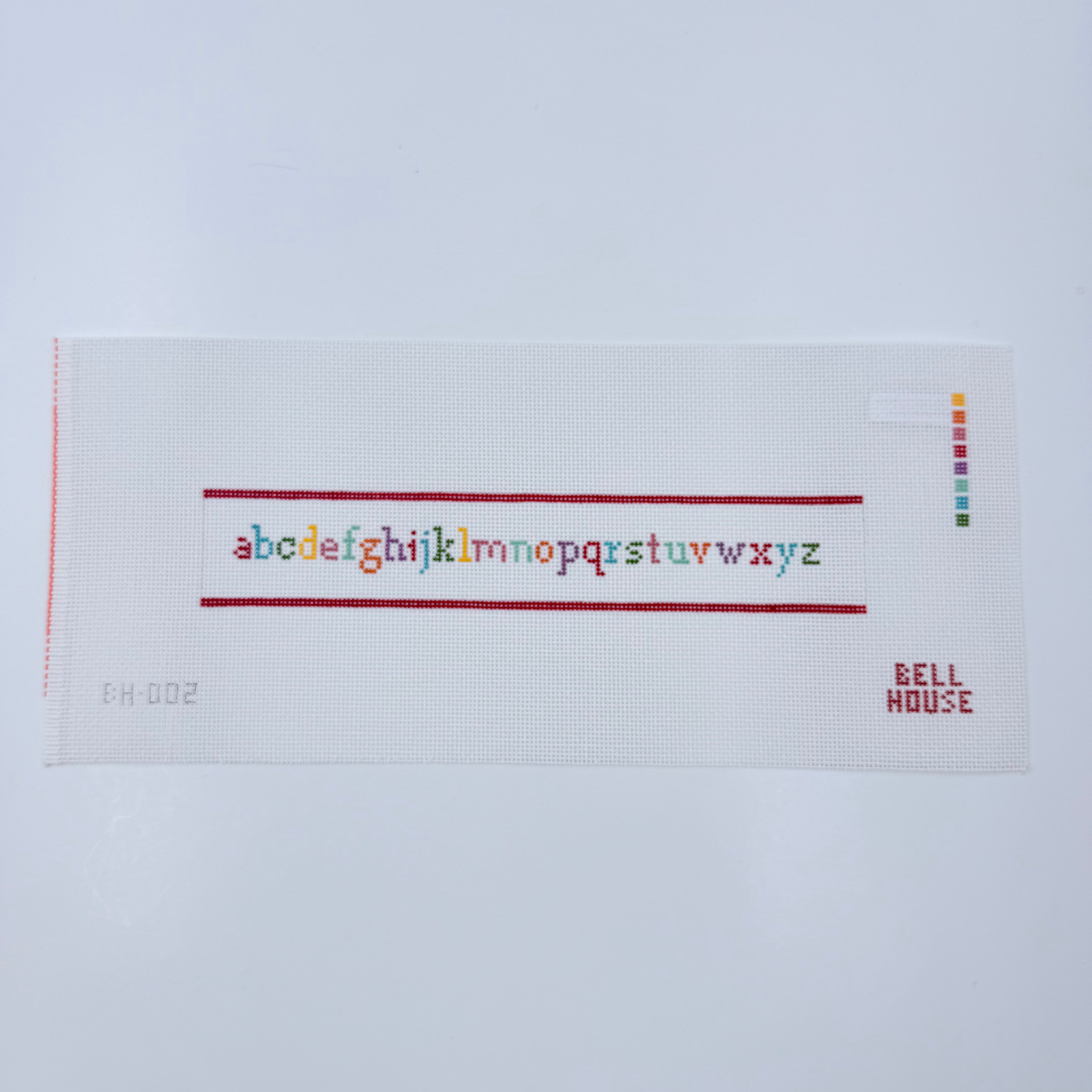 ABC Key Fob Canvas - KC Needlepoint