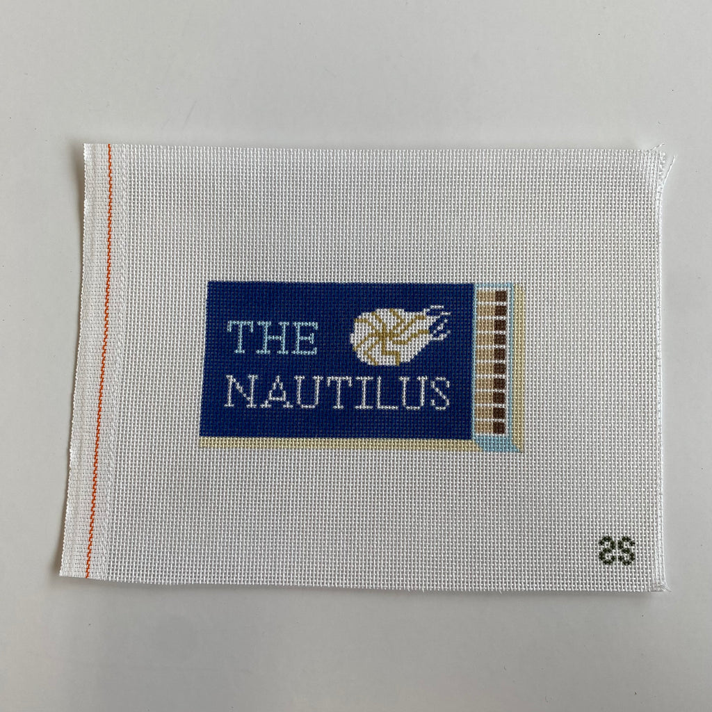 The Nautilus Matchbook Canvas - KC Needlepoint