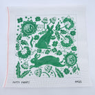Green Bunny Needlepoint Canvas - KC Needlepoint