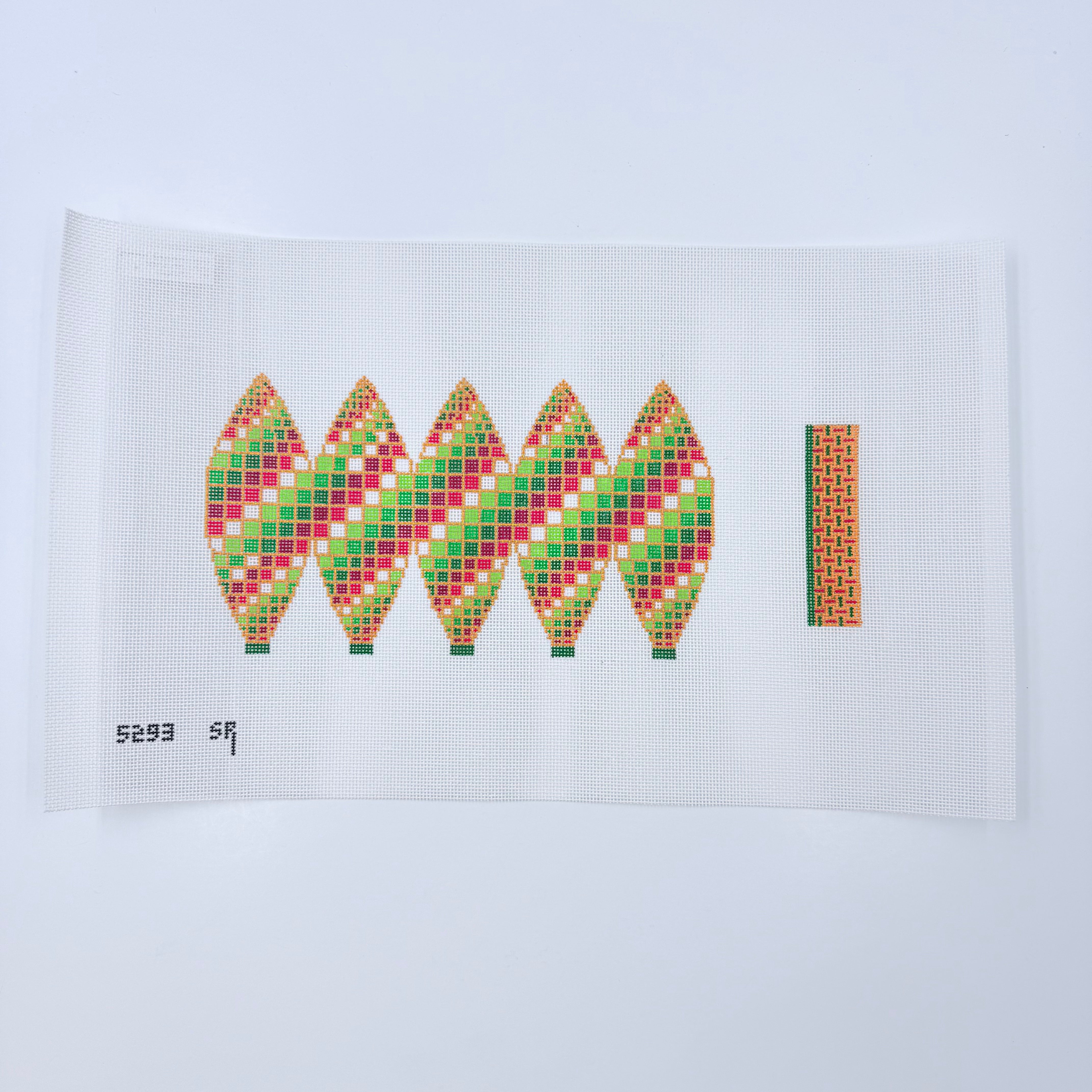 Spiral Hot Air Balloon Canvas - KC Needlepoint