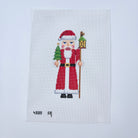 Santa with Lantern & Tree Nutcracker Canvas - KC Needlepoint