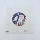 Forest Santa Canvas - KC Needlepoint