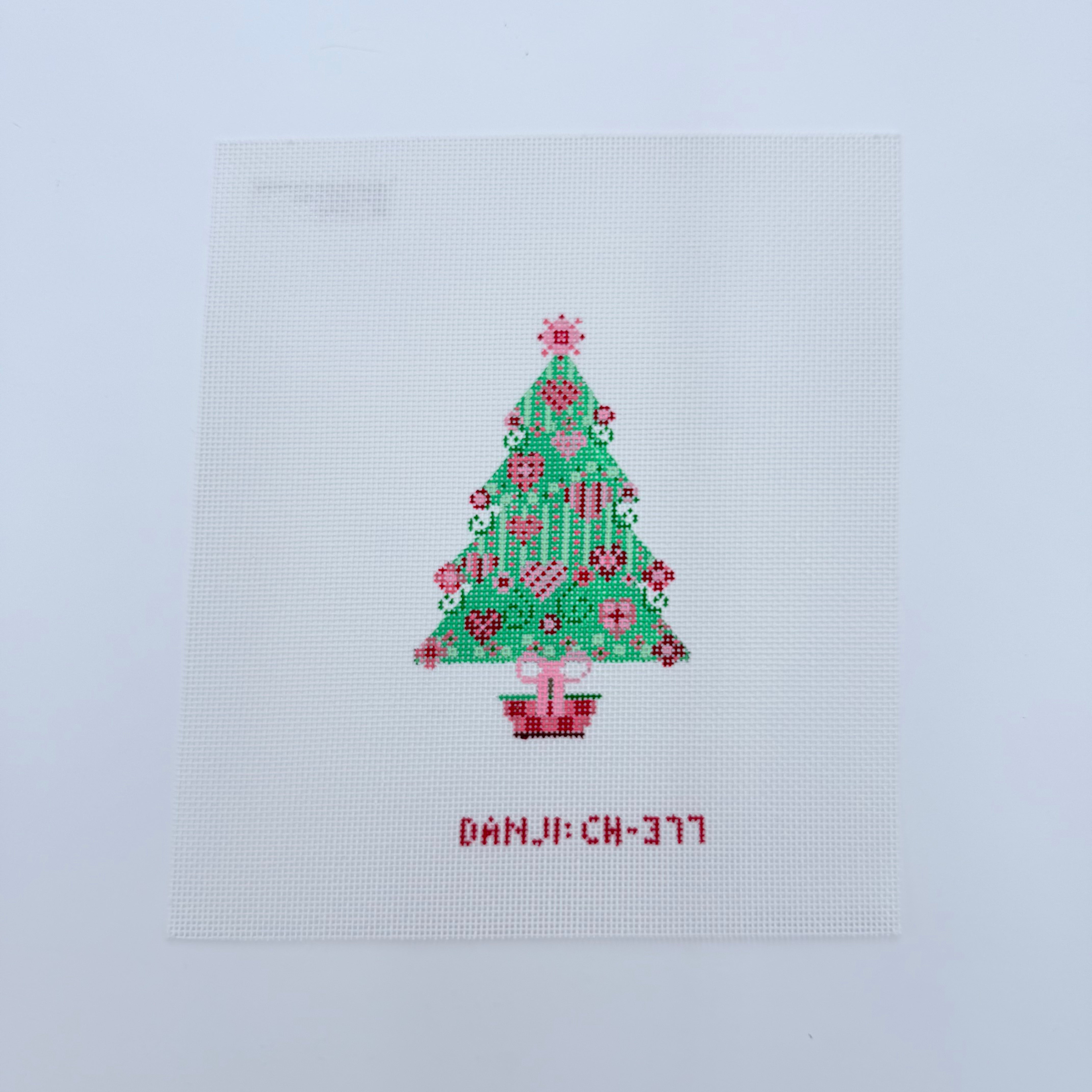 Heart Tree Canvas - KC Needlepoint