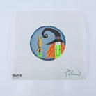 Freaky Beak Round Canvas - KC Needlepoint
