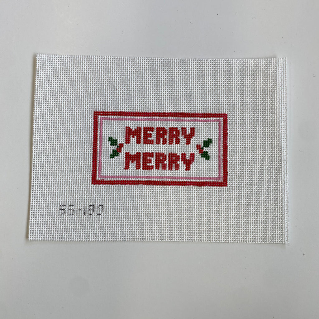 Merry Merry Canvas - KC Needlepoint
