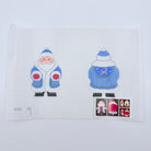 Reindeer Coat Santa Canvas - KC Needlepoint