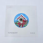 Holiday Birdhouse with Cardinal Canvas - KC Needlepoint