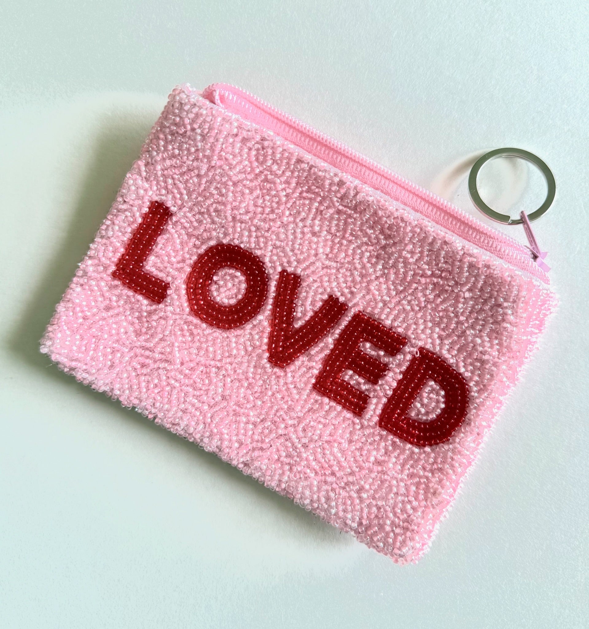 LOVED Beaded Bag - KC Needlepoint