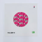 Dalmation Round Canvas - KC Needlepoint