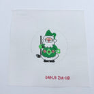 Golf Santa Ornament Canvas - KC Needlepoint