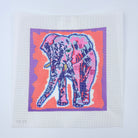 Eleanor the Elephant Needlepoint Canvas - KC Needlepoint
