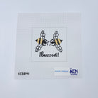 Buzzed Square Canvas - KC Needlepoint
