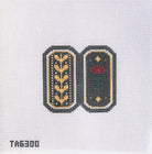 Desert Painter Earrings Canvas - KC Needlepoint