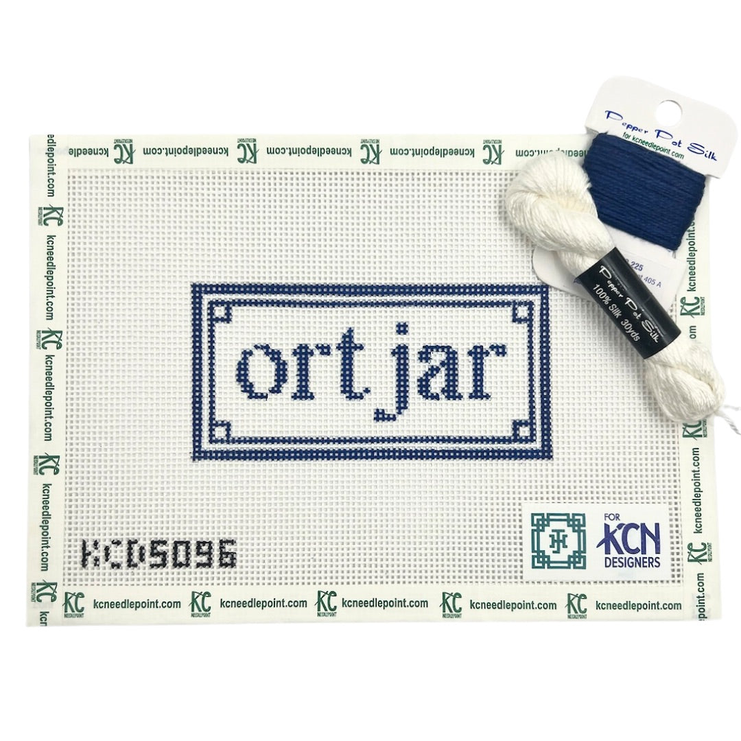 Ort Jar Kit - KC Needlepoint
