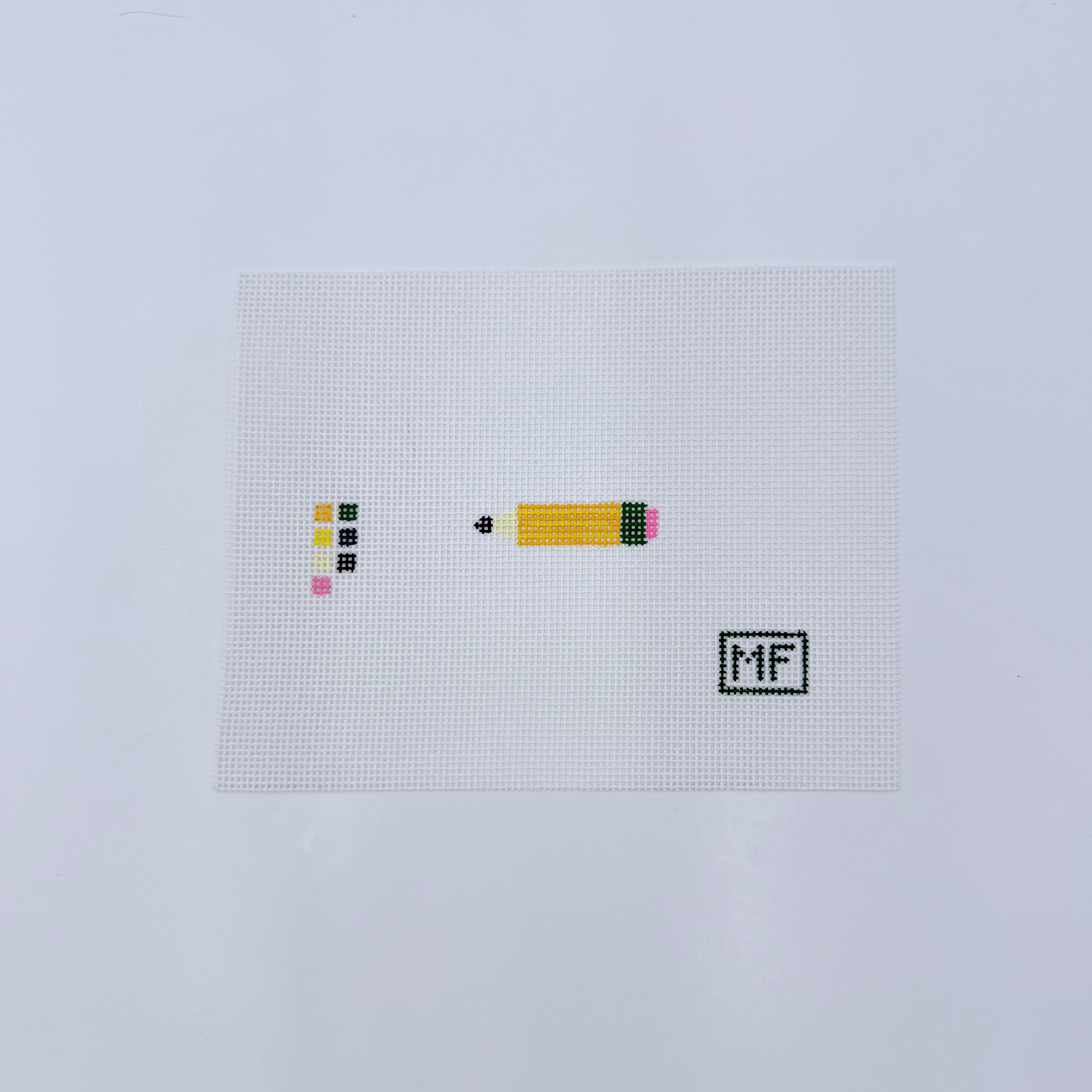 Pencil Mini Canvas - KC Needlepoint