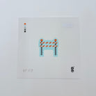 Construction Mini Double Barricade Canvas - KC Needlepoint