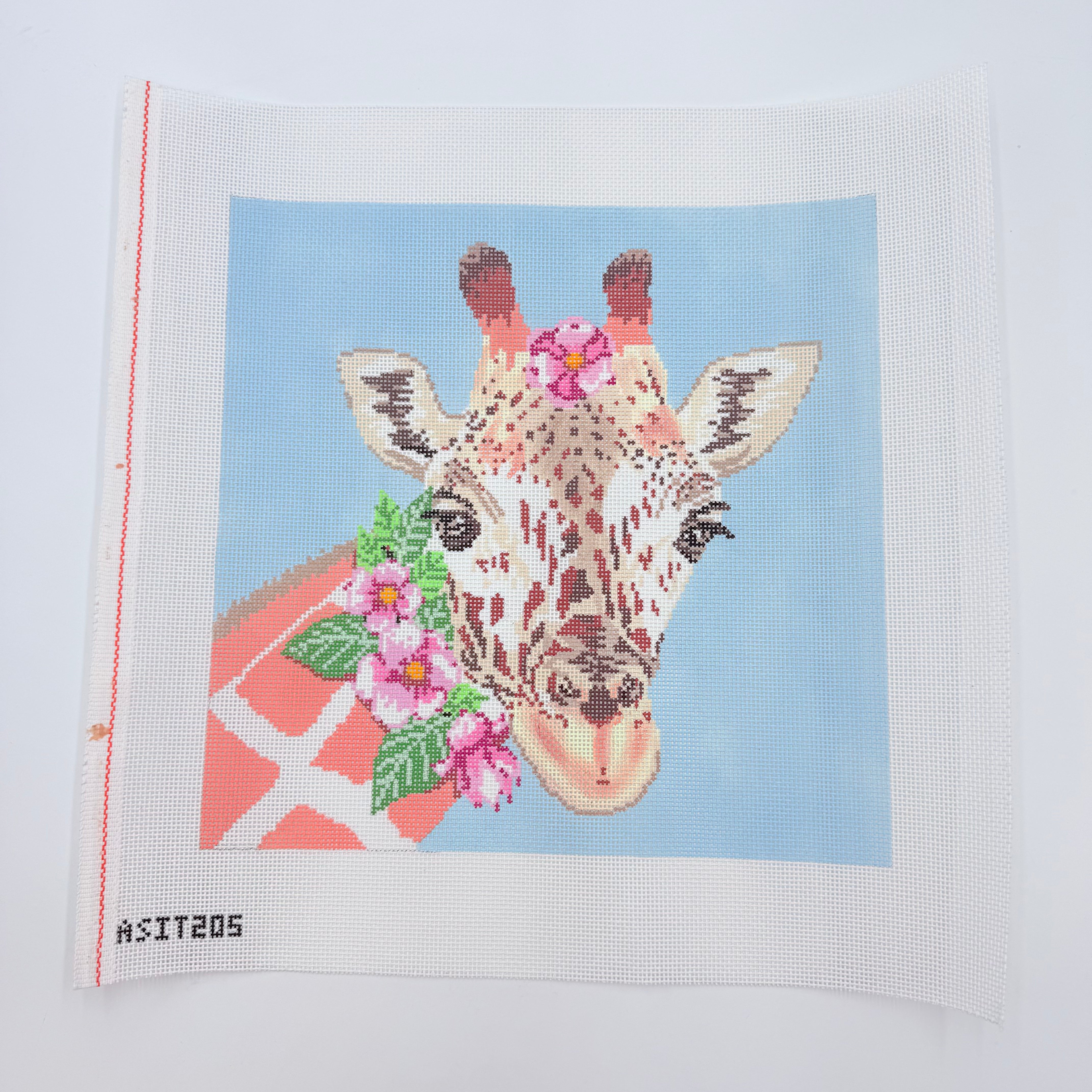 Giraffe Canvas - KC Needlepoint