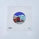 Telluride Travel Round Canvas - KC Needlepoint