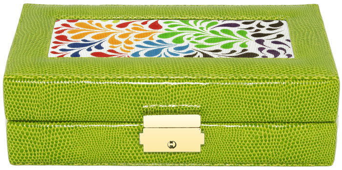 Leather Jewelry Box - KC Needlepoint