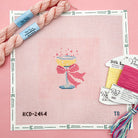 Champagne Glass Kit - KC Needlepoint