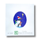 Penguins and the North Star Canvas - KC Needlepoint