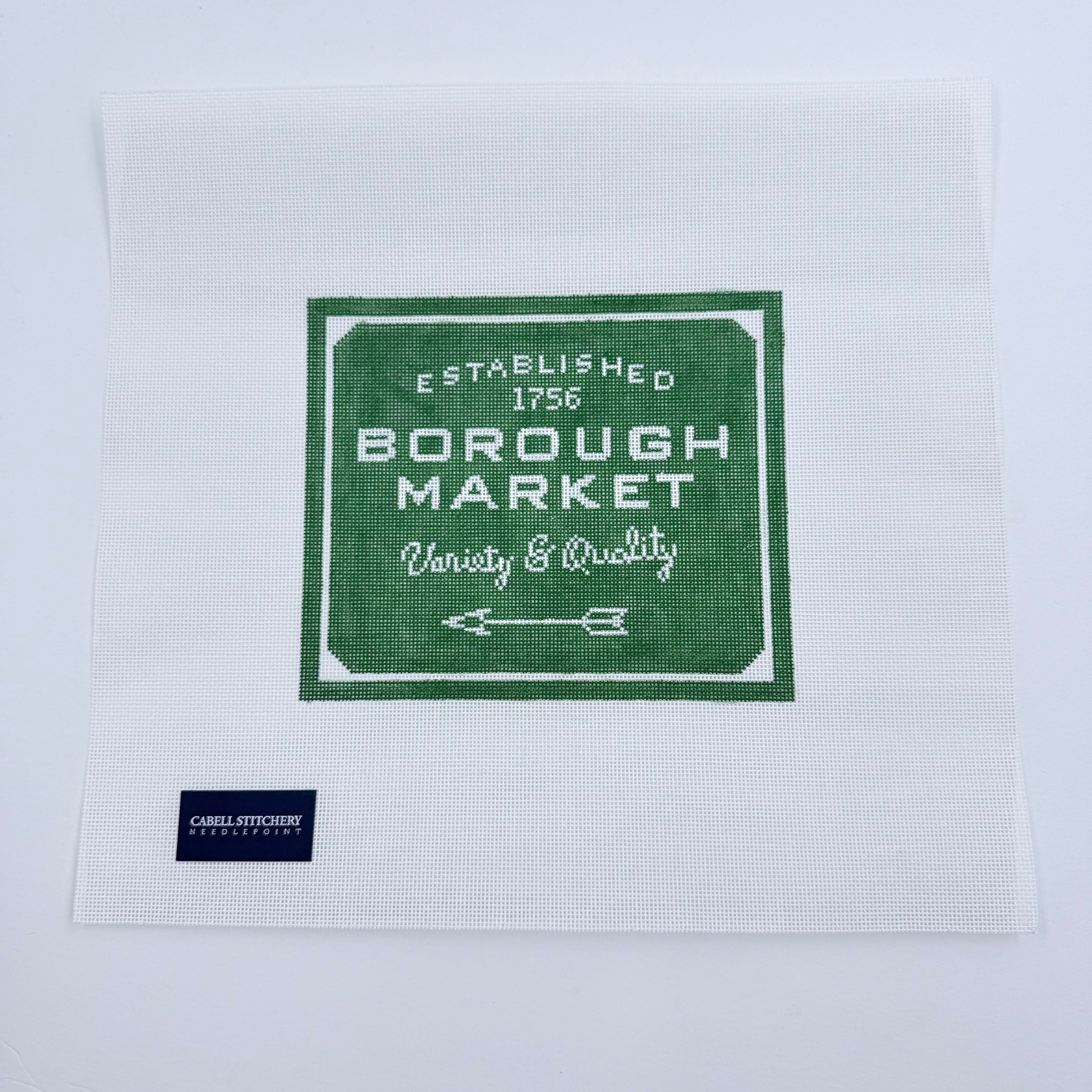 Borough Market Canvas - KC Needlepoint