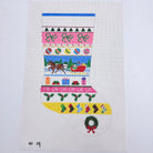 Sleigh Ride Stripe Stocking Canvas - KC Needlepoint