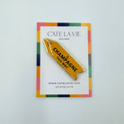 Champagne This Way Orange Magnet - KC Needlepoint