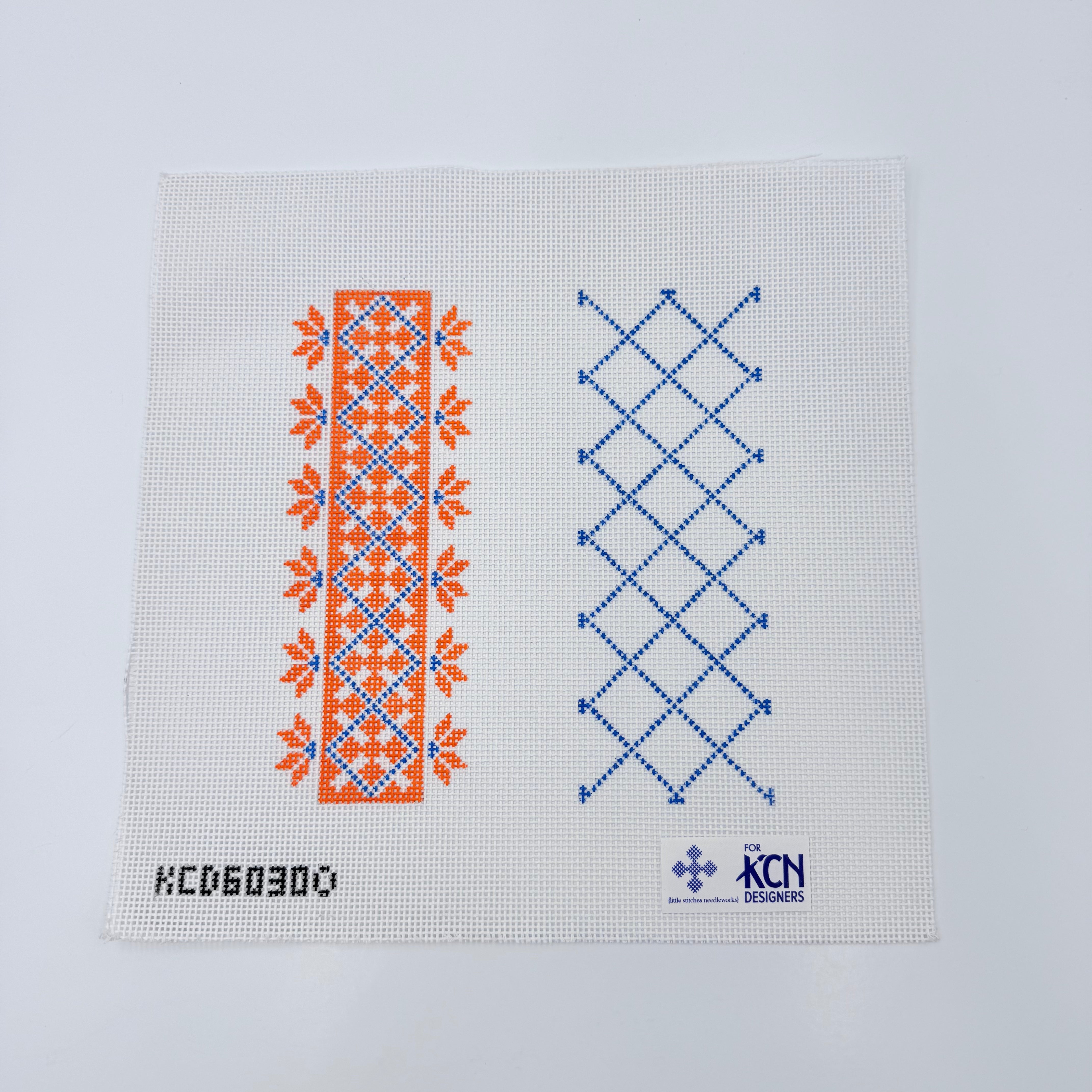 Trellis Eyeglass Case - KC Needlepoint
