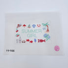 Summer Girl Canvas - KC Needlepoint