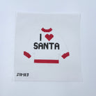 I love Santa Pullover - KC Needlepoint