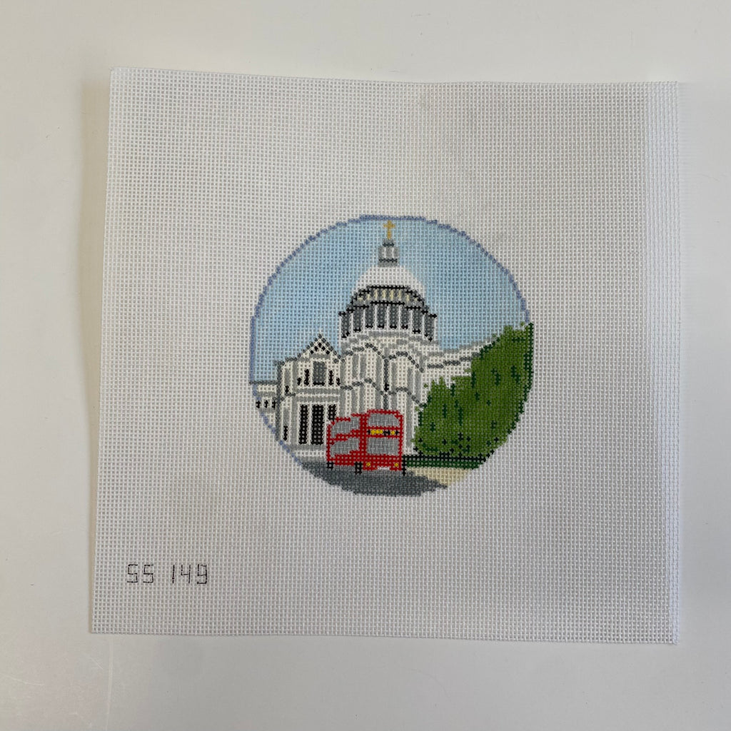 St. Paul's Cathedral Canvas - KC Needlepoint