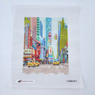 New York Street Scene Canvas - KC Needlepoint