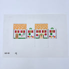 3D Lollipop with Vanilla Wafers Gingerbread House Canvas - KC Needlepoint