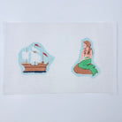 Little Mermaid and Ship Canvas - KC Needlepoint