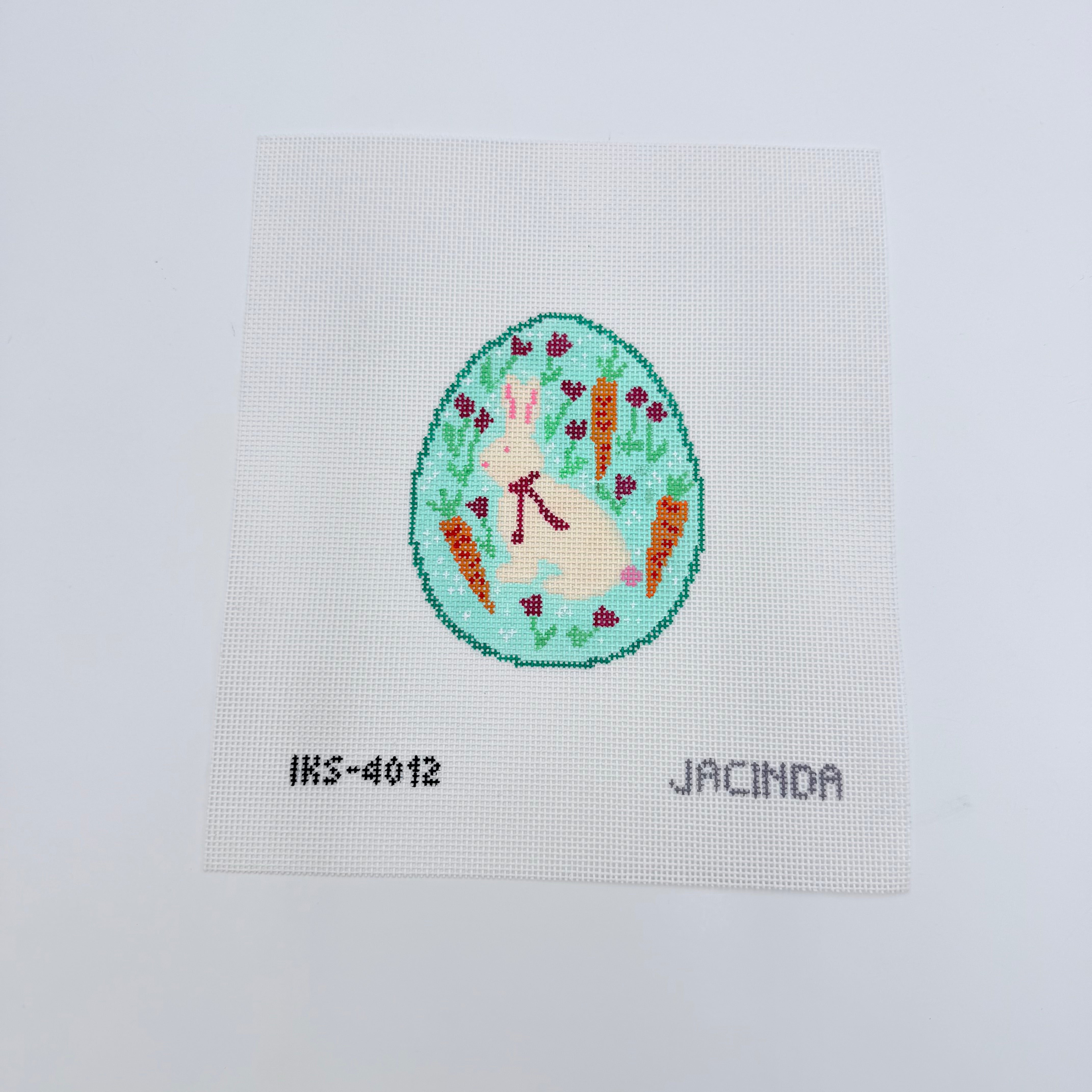 Bunny Egg Canvas - KC Needlepoint