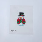 Roly Poly Snowman Canvas - KC Needlepoint