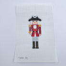 Red Guard Nutcracker Canvas - KC Needlepoint