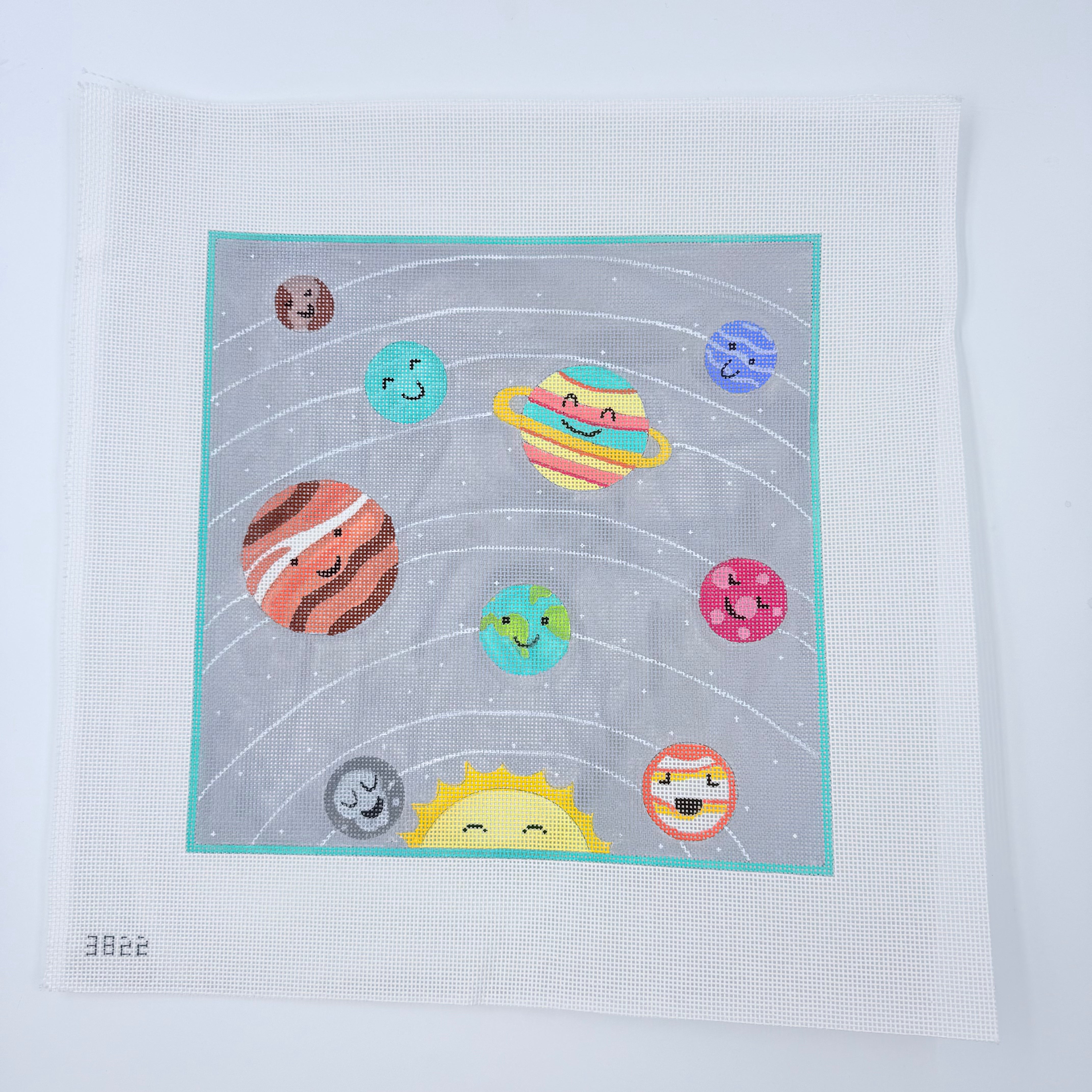 Planets Canvas - KC Needlepoint