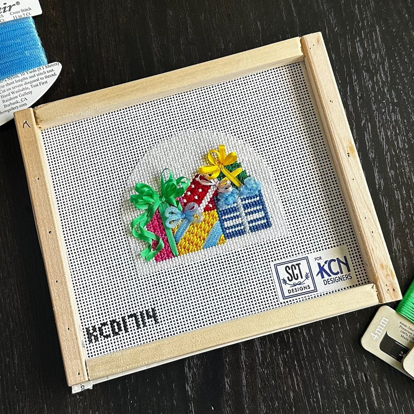 IN SHOP: Four Ways to Tie Needlepoint Bows Class - June 16th - KC Needlepoint