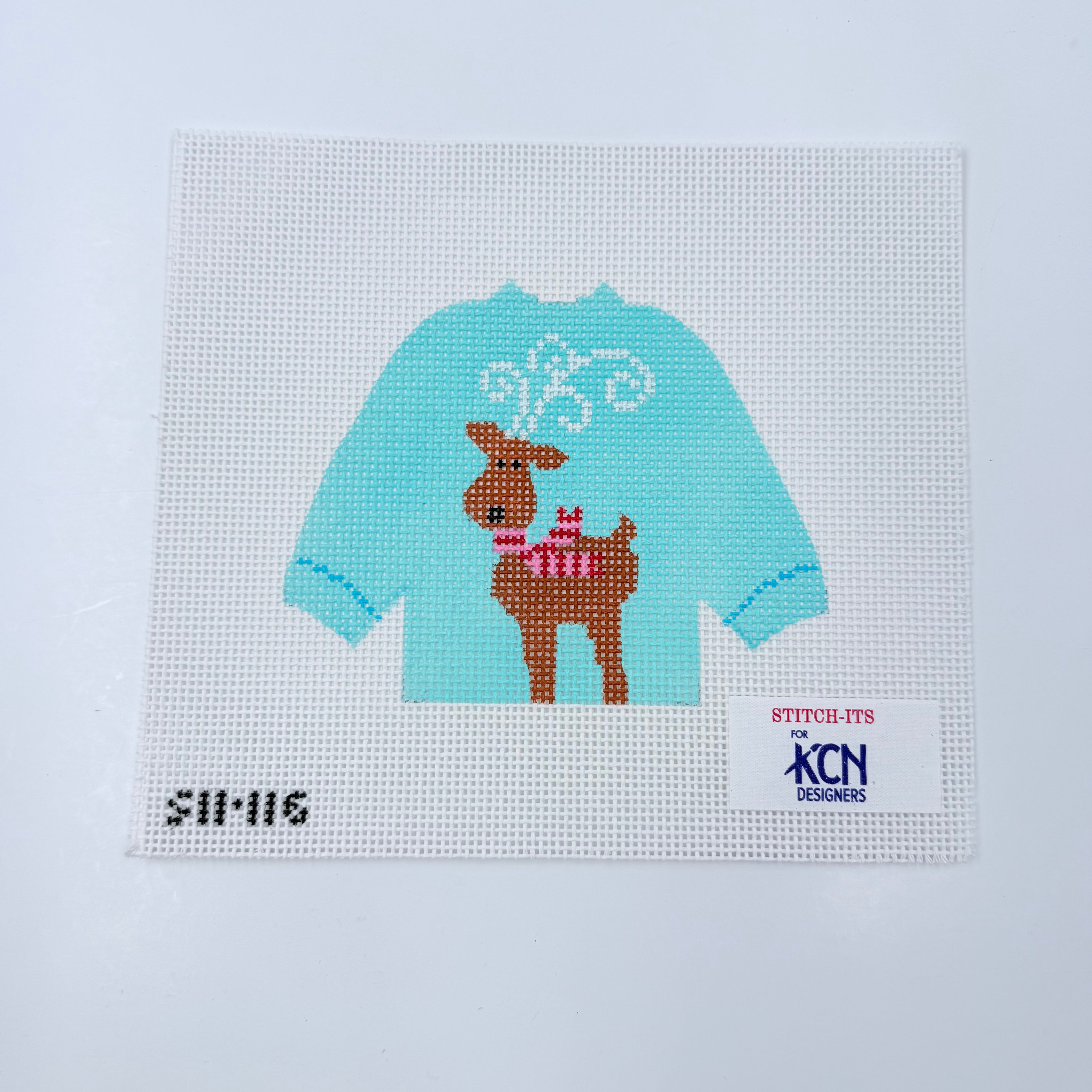 Reindeer Antlers Pullover - KC Needlepoint