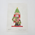 Christmas Tree Hat Nutcracker Needlepoint Canvas - KC Needlepoint
