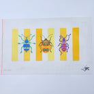 Bug Stripe Canvas - KC Needlepoint